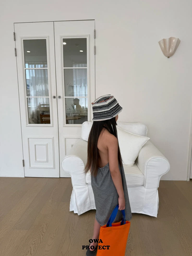 O Wa - Korean Children Fashion - #minifashionista - Single Halter One-piece - 4