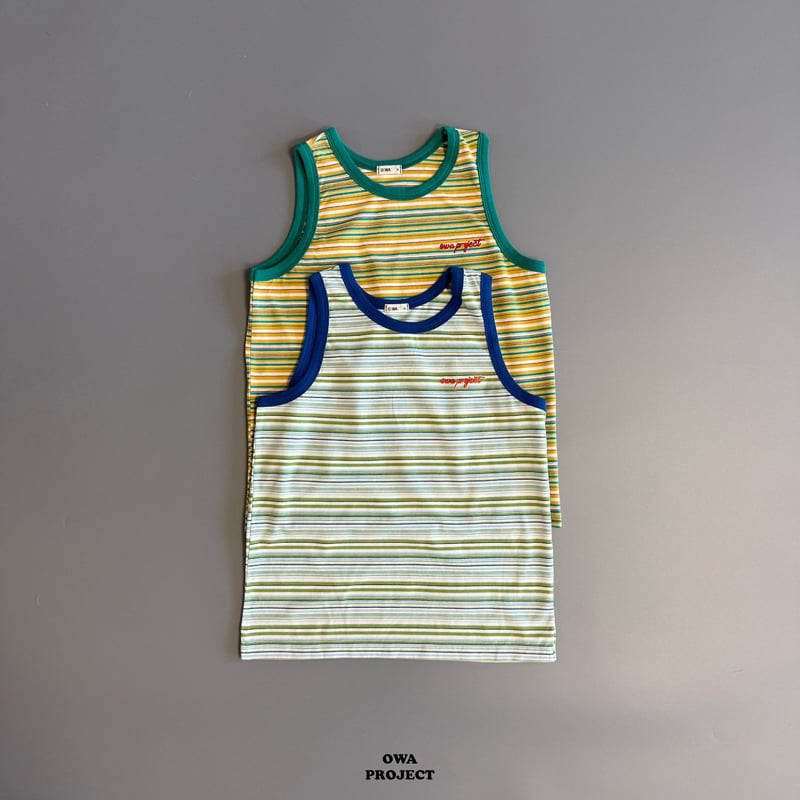 O Wa - Korean Children Fashion - #toddlerclothing - Star Sleeveless