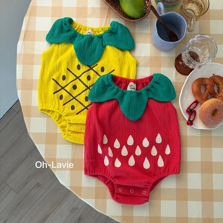Oh lavie - Korean Baby Fashion - #babyboutique - Fruits Baby Suit