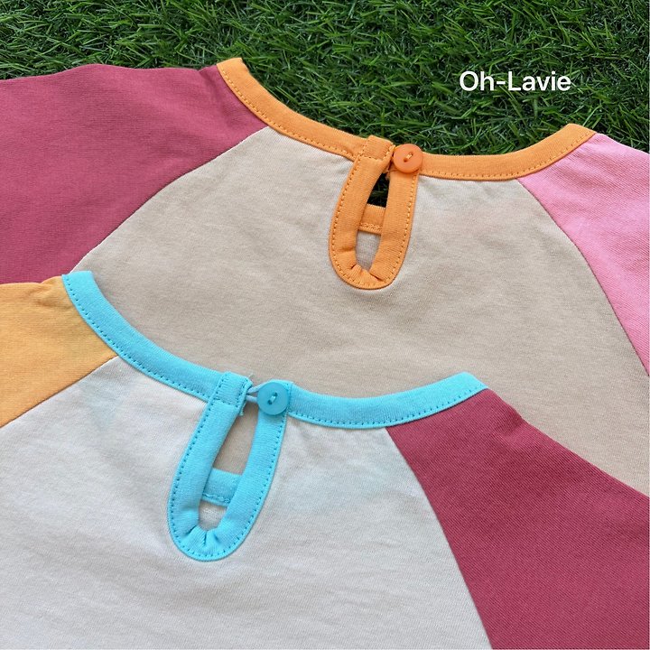 Oh lavie - Korean Baby Fashion - #babyootd - Monster Raglan Baby Suit - 8