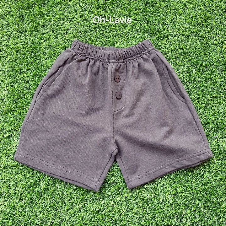Oh lavie - Korean Children Fashion - #Kfashion4kids - Button Shorts - 2