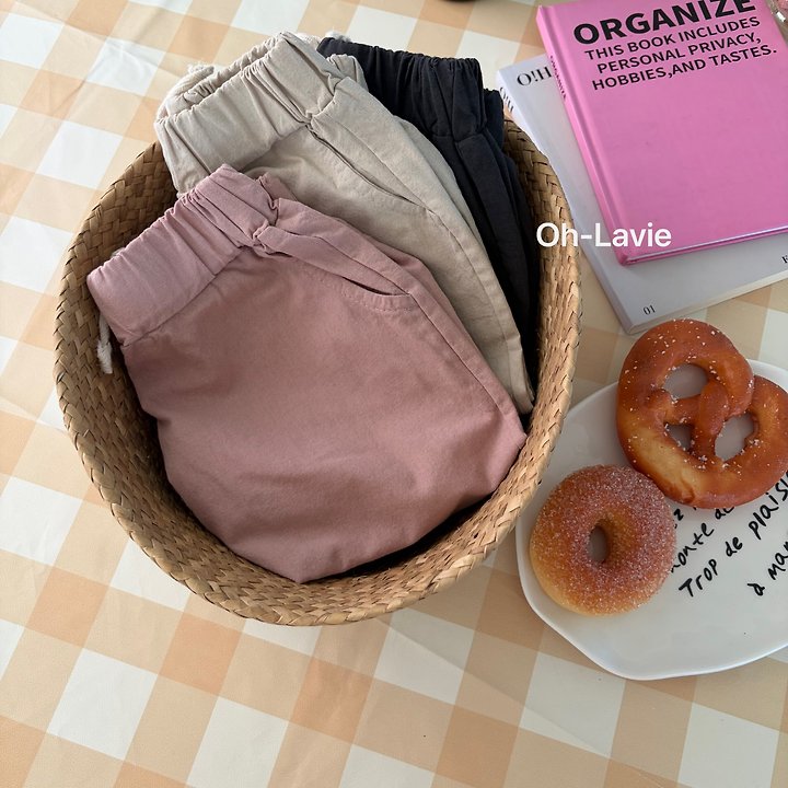 Oh lavie - Korean Children Fashion - #childofig - Basic Cotton Pants