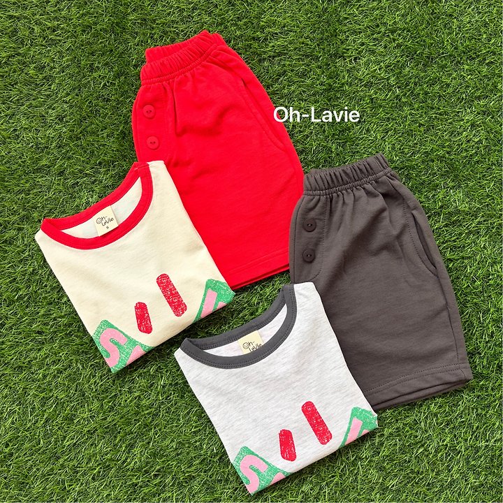 Oh lavie - Korean Children Fashion - #childofig - Button Shorts - 10