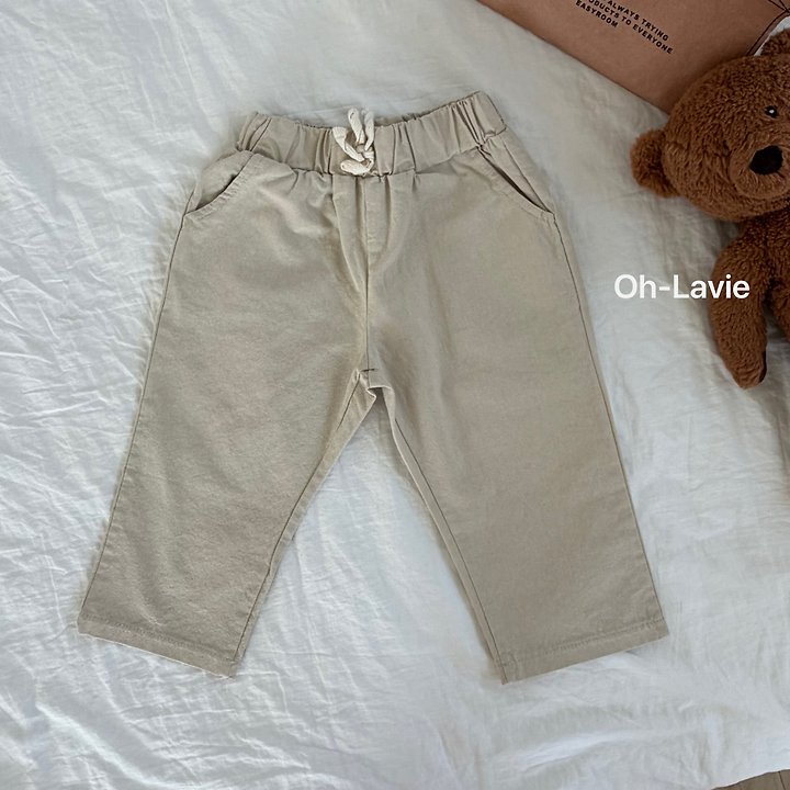 Oh lavie - Korean Children Fashion - #childrensboutique - Basic Cotton Pants - 3