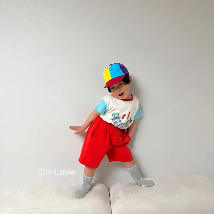 Oh lavie - Korean Children Fashion - #designkidswear - Button Shorts - 12