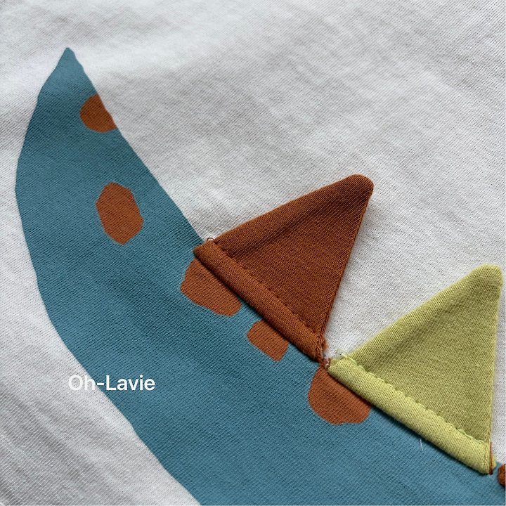 Oh lavie - Korean Children Fashion - #designkidswear - Roar Short Sleeve Tee - 9