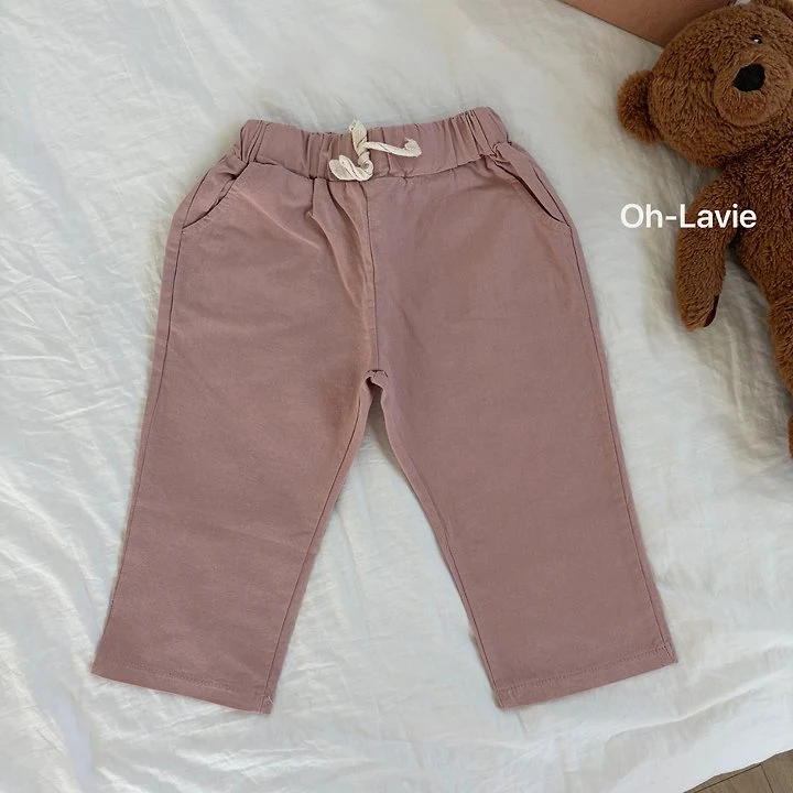 Oh lavie - Korean Children Fashion - #discoveringself - Basic Cotton Pants - 5