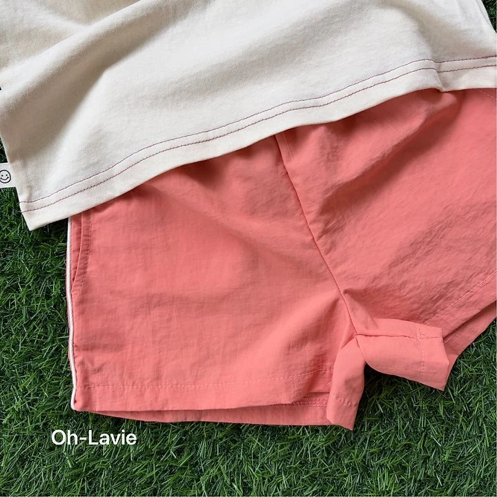 Oh lavie - Korean Children Fashion - #discoveringself - Side Stripe Shorts - 8