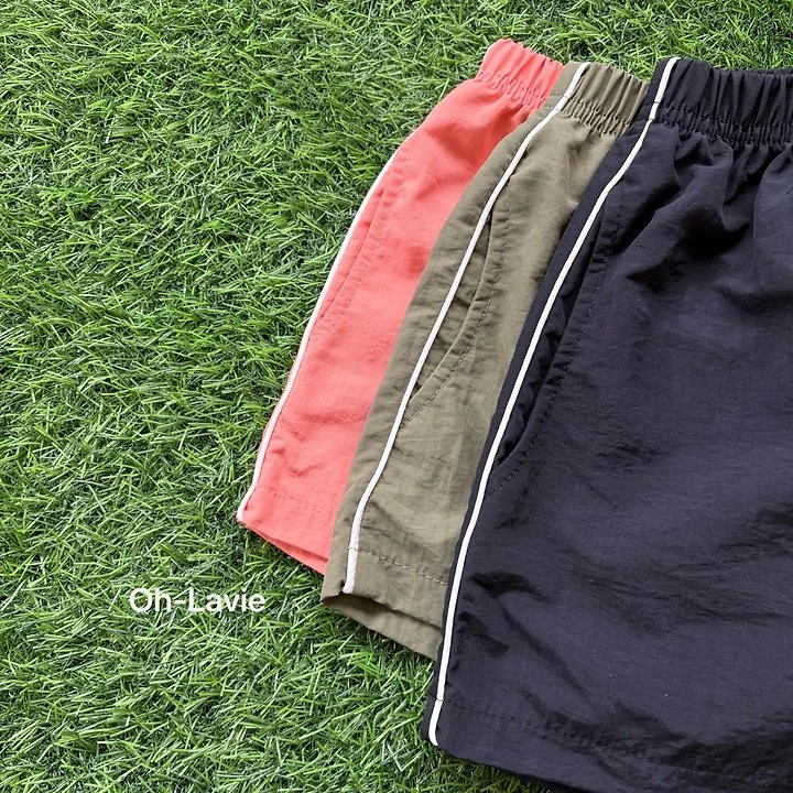 Oh lavie - Korean Children Fashion - #fashionkids - Side Stripe Shorts - 9