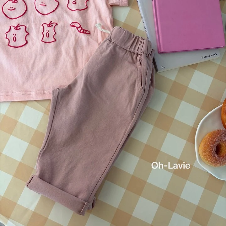 Oh lavie - Korean Children Fashion - #kidsshorts - Basic Cotton Pants - 7