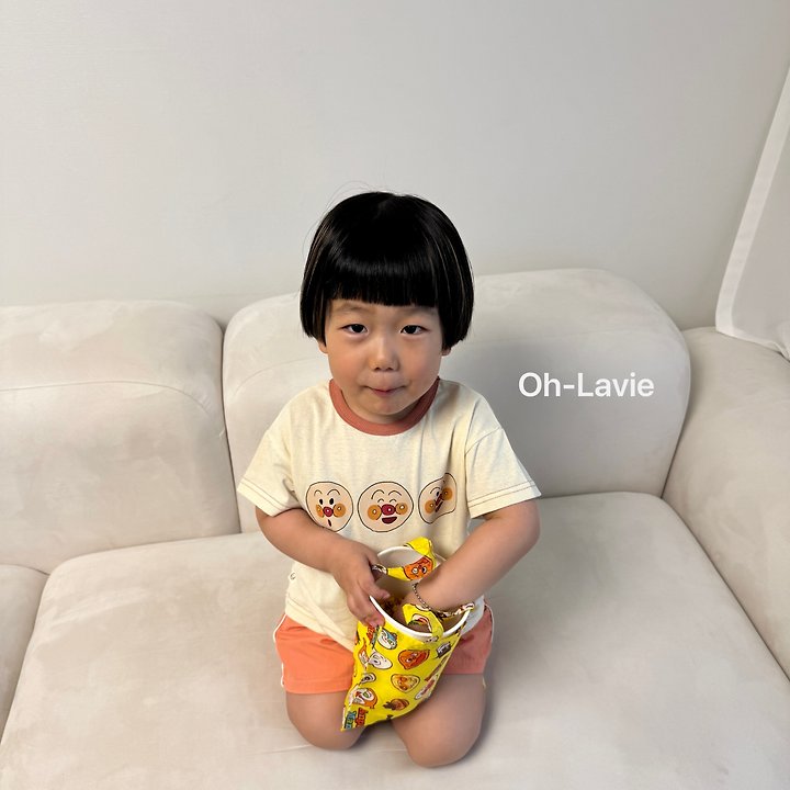 Oh lavie - Korean Children Fashion - #kidsshorts - HoHoHo Short Sleeve Tee - 11