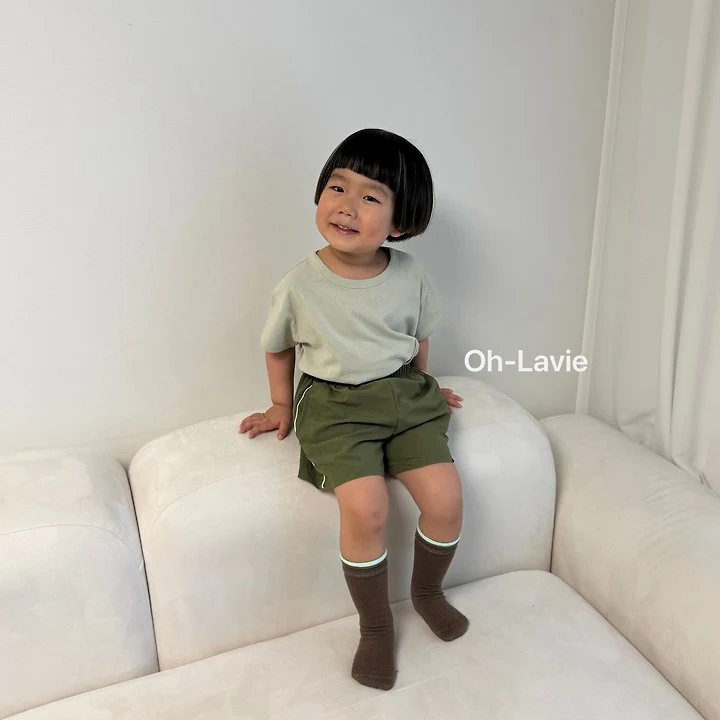 Oh lavie - Korean Children Fashion - #kidsshorts - Side Stripe Shorts - 10