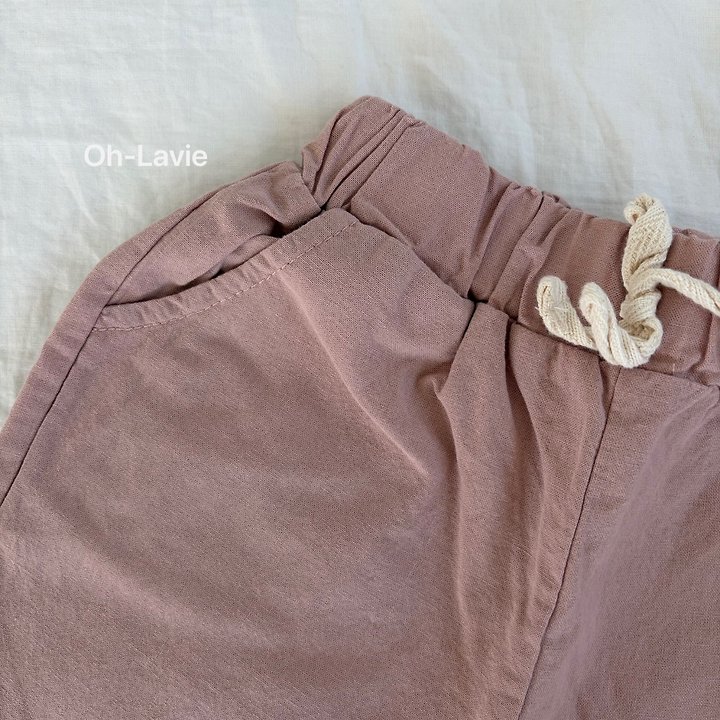 Oh lavie - Korean Children Fashion - #kidsstore - Basic Cotton Pants - 8