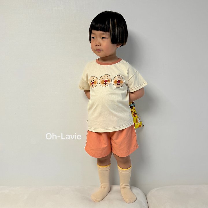 Oh lavie - Korean Children Fashion - #kidsstore - HoHoHo Short Sleeve Tee - 12