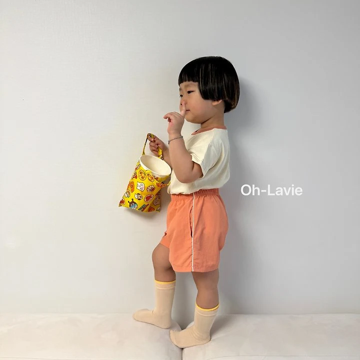 Oh lavie - Korean Children Fashion - #kidsstore - Side Stripe Shorts - 11