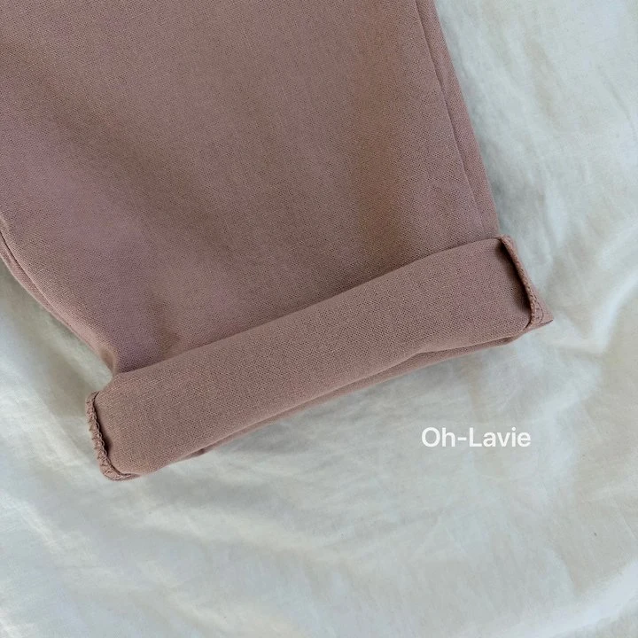 Oh lavie - Korean Children Fashion - #kidzfashiontrend - Basic Cotton Pants - 9