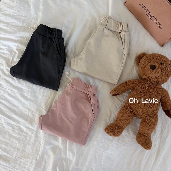 Oh lavie - Korean Children Fashion - #littlefashionista - Basic Cotton Pants - 11