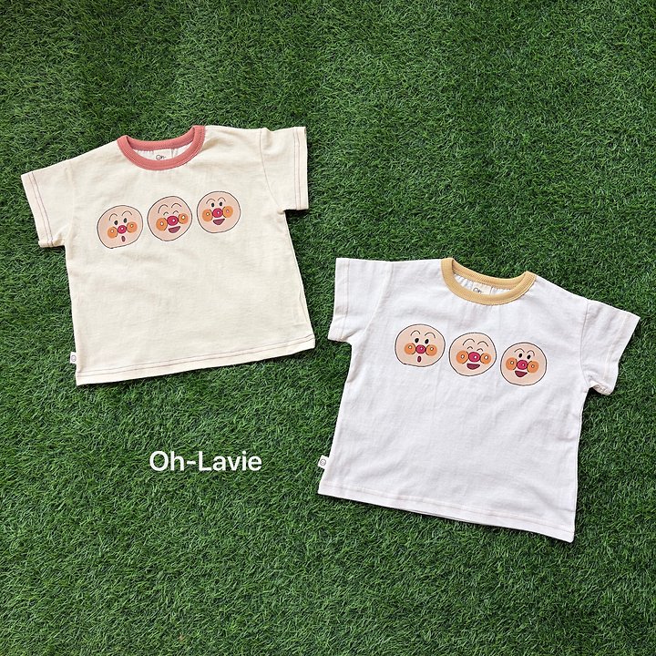 Oh lavie - Korean Children Fashion - #minifashionista - HoHoHo Short Sleeve Tee