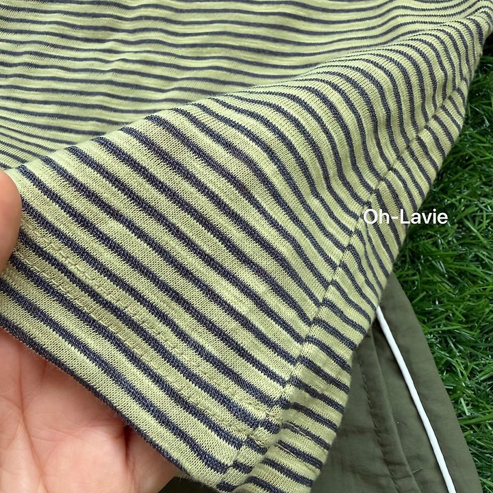 Oh lavie - Korean Children Fashion - #prettylittlegirls - Mini Striped Short Sleeve Tee - 8