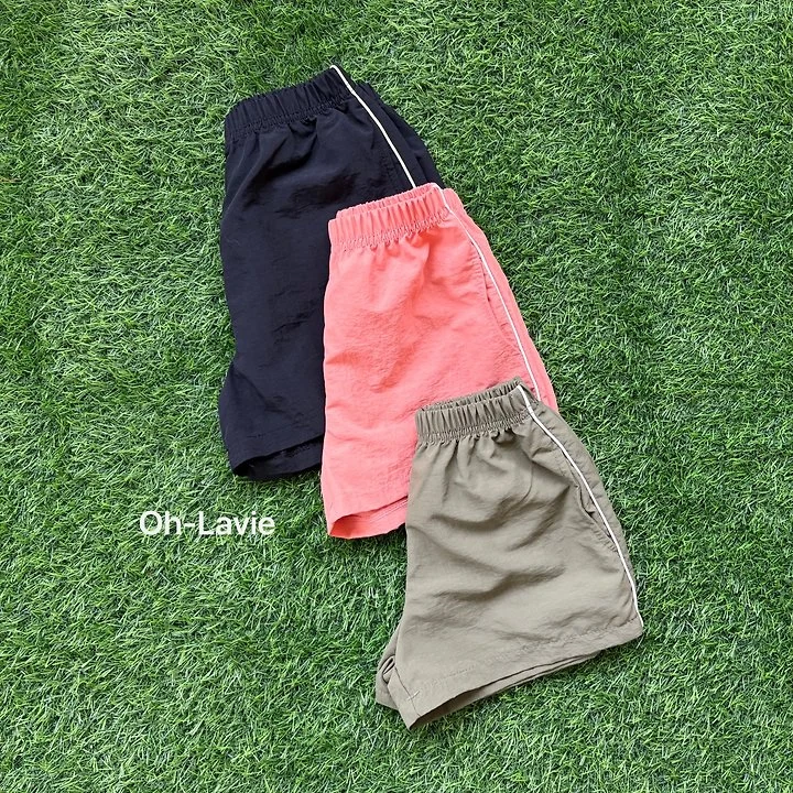 Oh lavie - Korean Children Fashion - #prettylittlegirls - Side Stripe Shorts