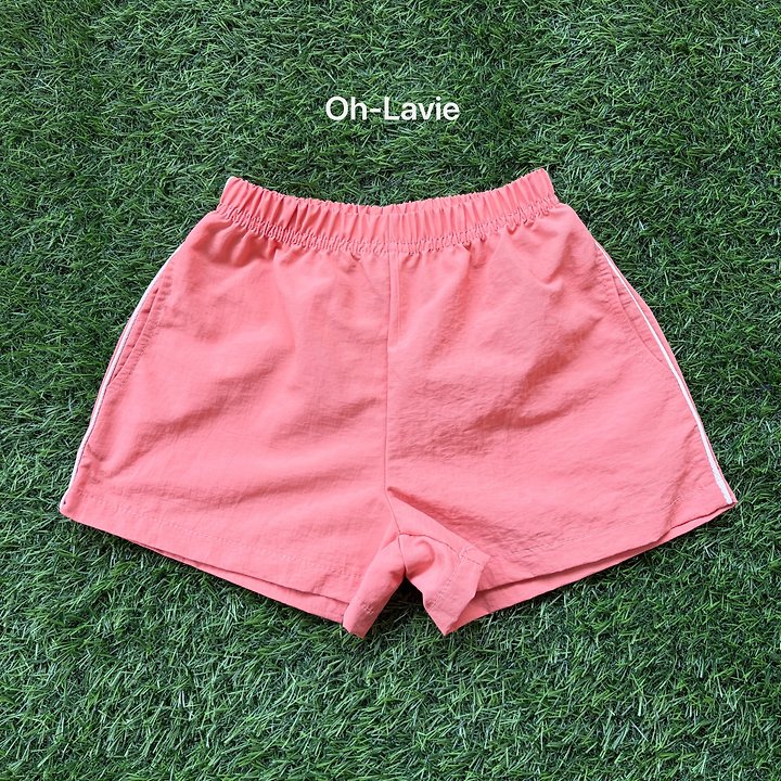 Oh lavie - Korean Children Fashion - #toddlerclothing - Side Stripe Shorts - 4