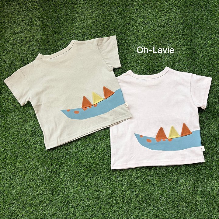 Oh lavie - Korean Children Fashion - #prettylittlegirls - Roar Short Sleeve Tee - 4