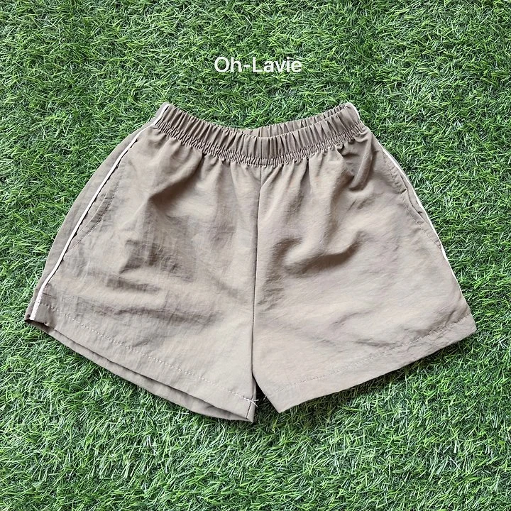Oh lavie - Korean Children Fashion - #toddlerclothing - Side Stripe Shorts - 3