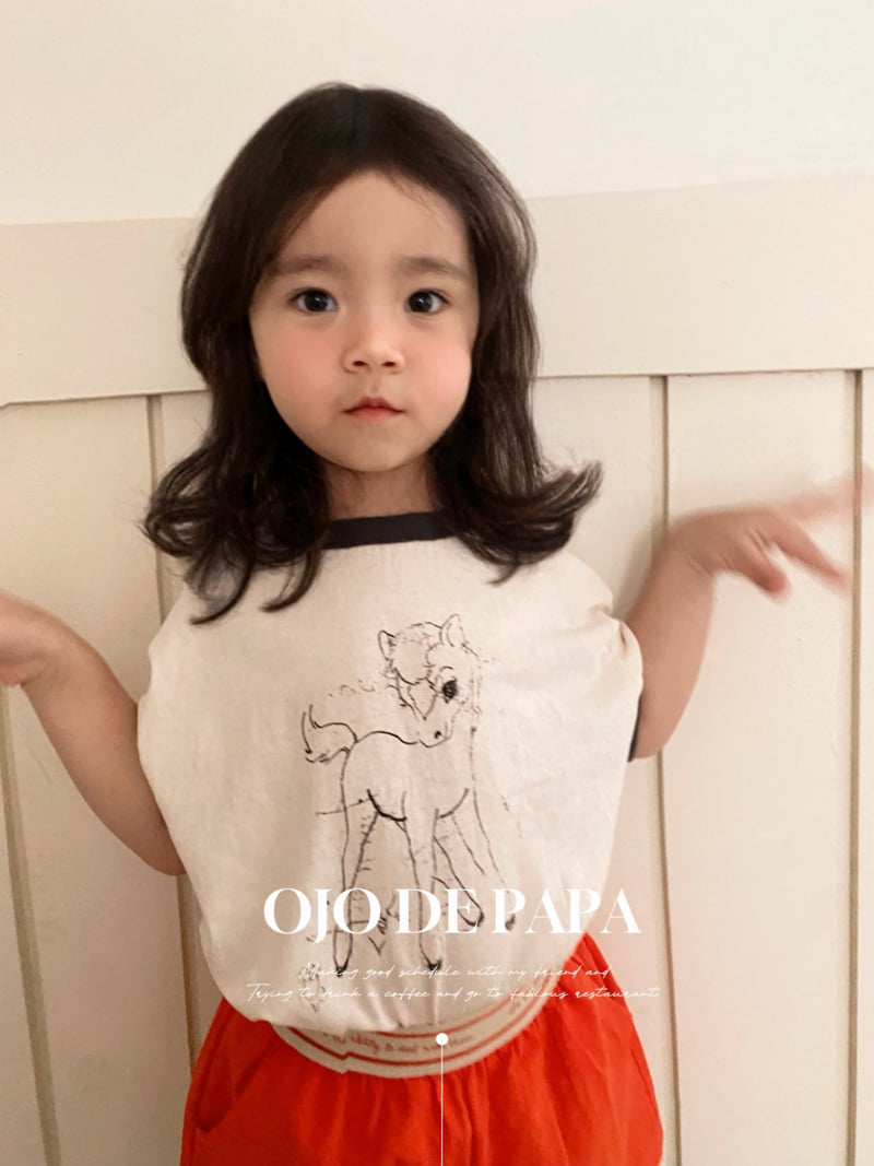 Ojodepapa - Korean Children Fashion - #childofig - Pony Tee - 3