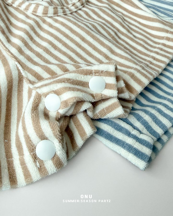 Onu - Korean Baby Fashion - #babyboutique - Stripe Beach Suit - 6