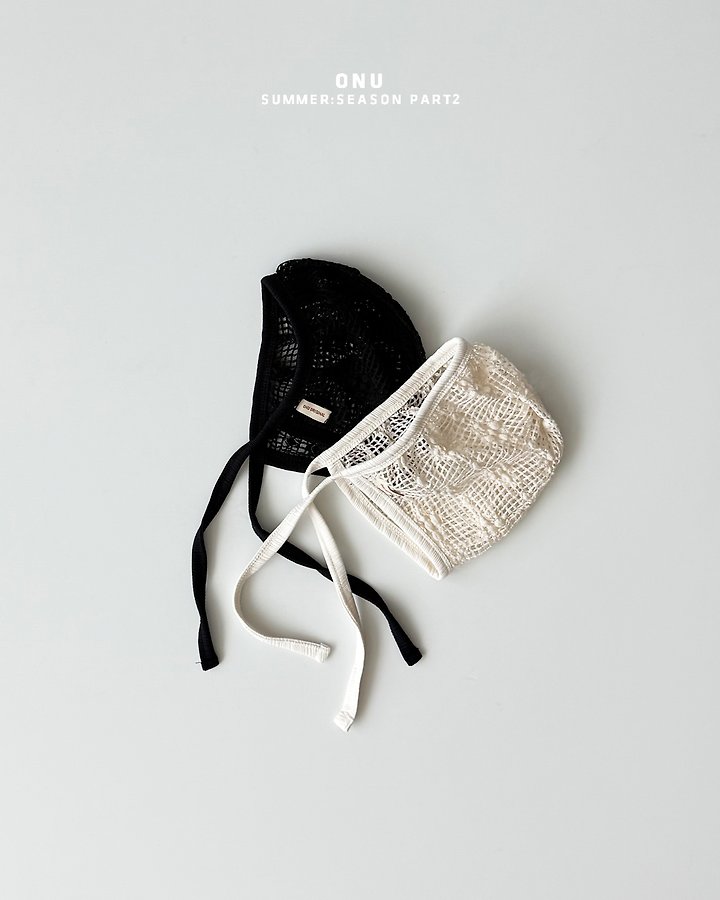 Onu - Korean Baby Fashion - #babyoninstagram - Baby Mesh Bonnet