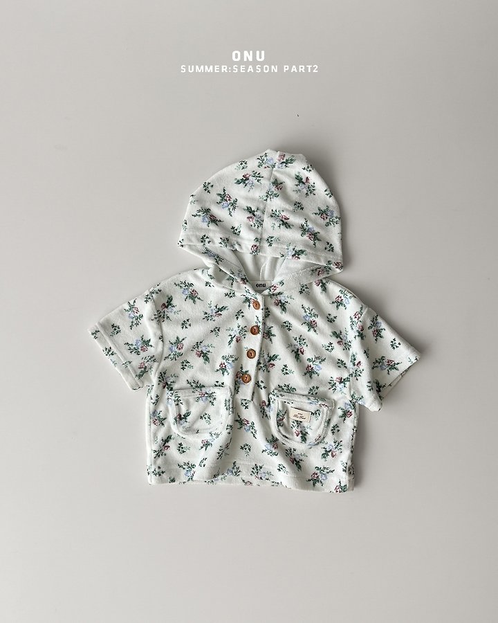 Onu - Korean Children Fashion - #childofig - Flower Beach Hood
