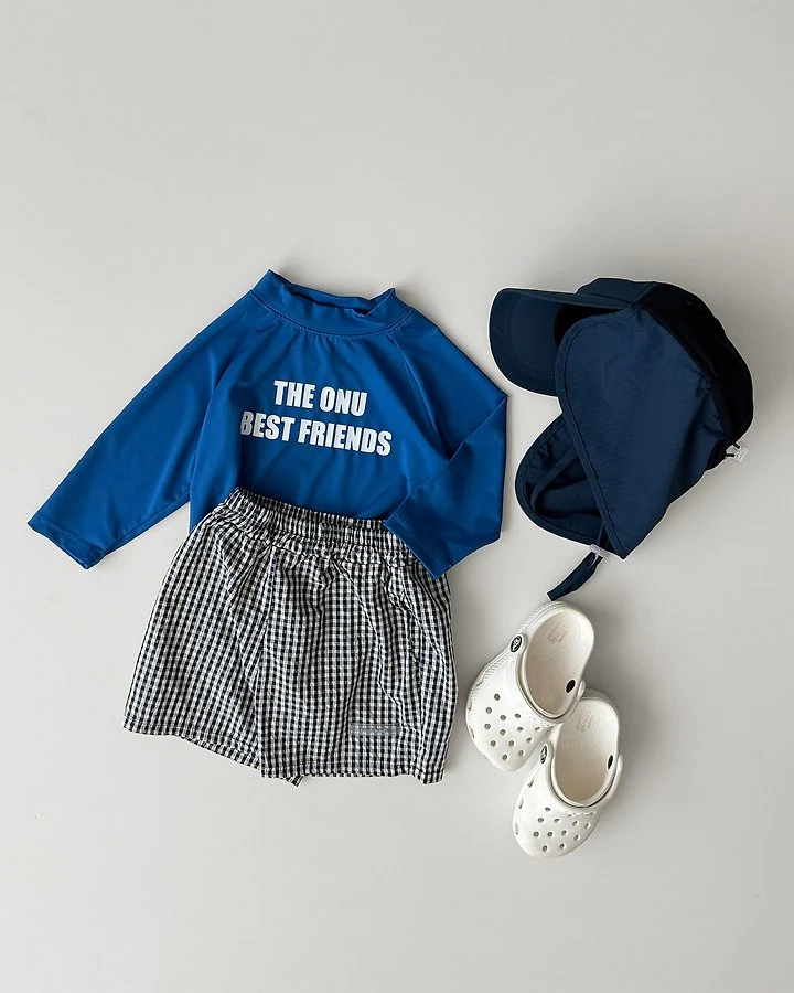 Onu - Korean Children Fashion - #childrensboutique - Water Check Pants - 6