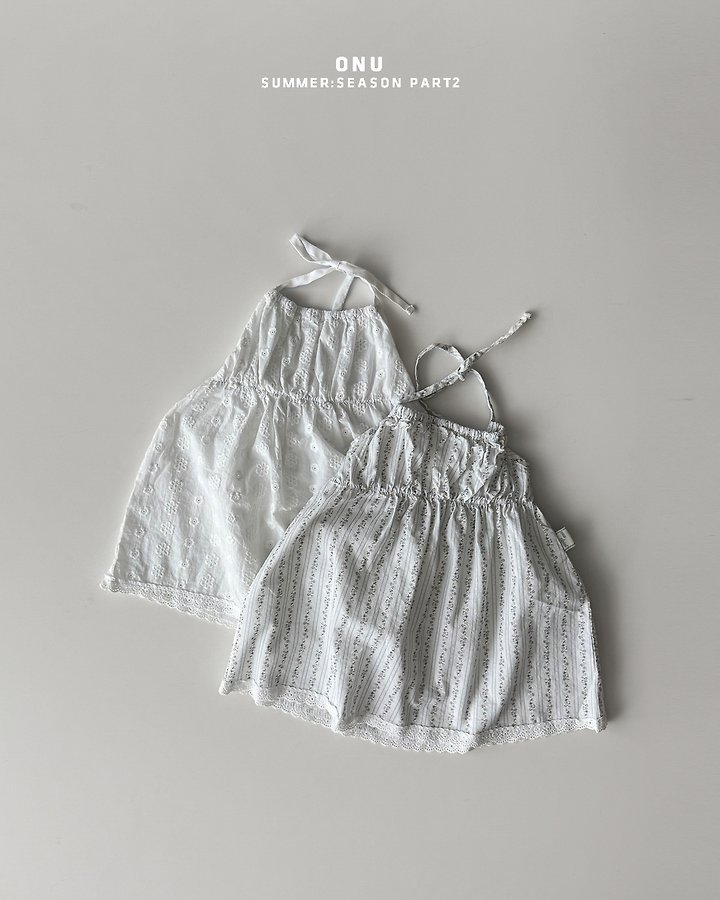 Onu - Korean Children Fashion - #childrensboutique - Halter One-piece