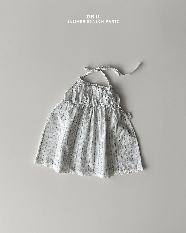 Onu - Korean Children Fashion - #designkidswear - Halter One-piece - 2