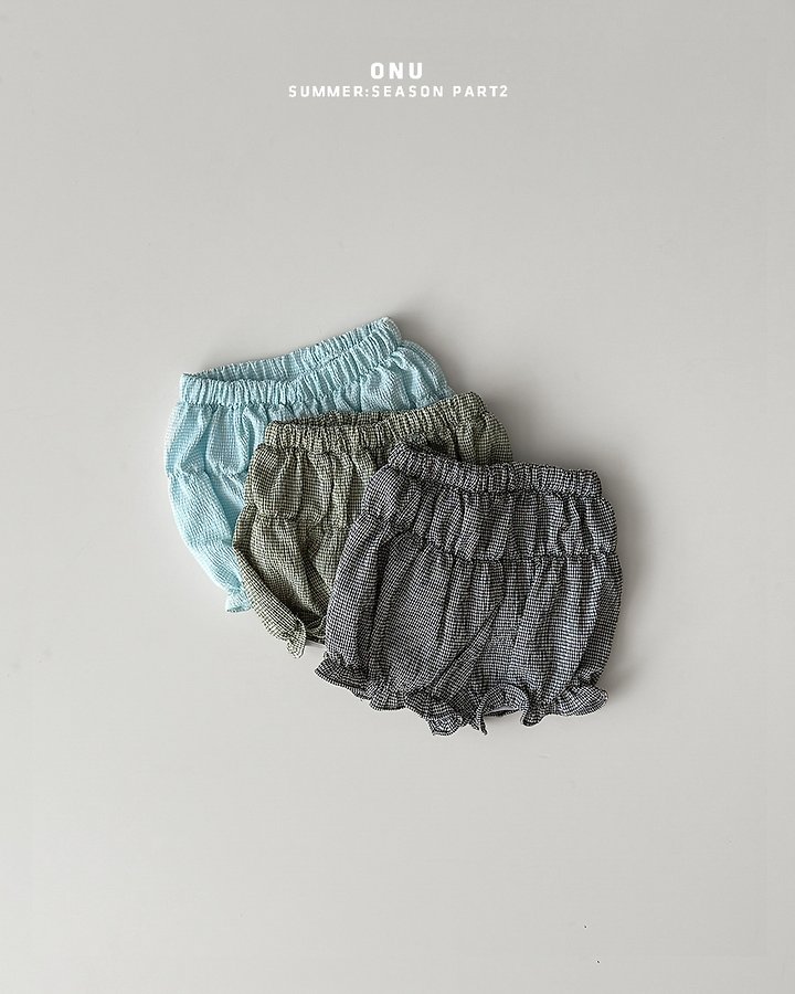 Onu - Korean Children Fashion - #designkidswear - Water Frill Bloomer
