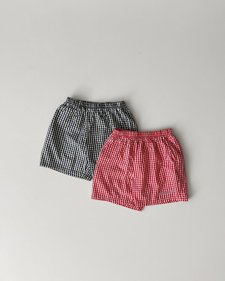 Onu - Korean Children Fashion - #magicofchildhood - Water Check Pants