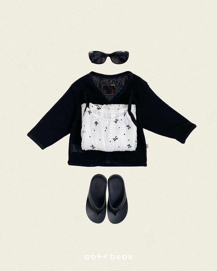 Oott Bebe - Korean Children Fashion - #Kfashion4kids - Ribbon Lace Overall - 10
