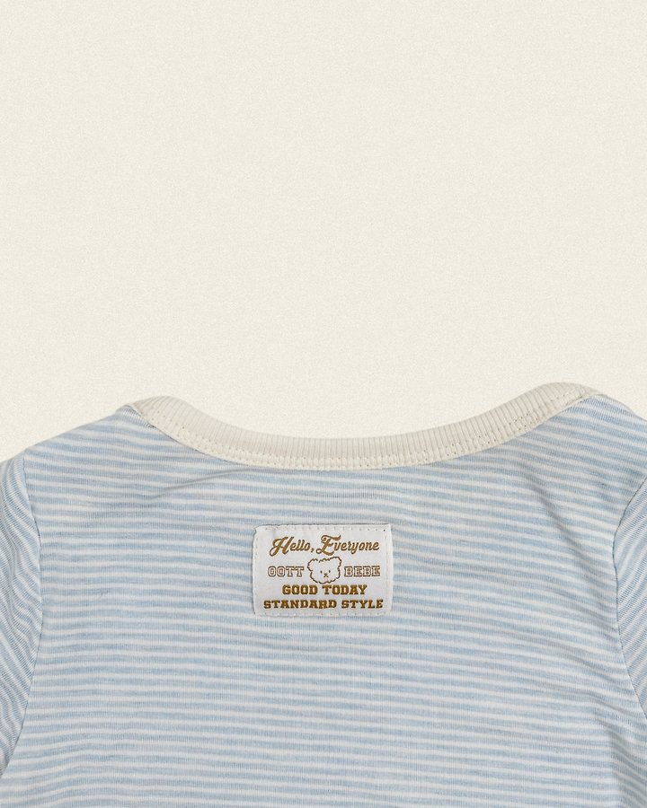 Oott Bebe - Korean Children Fashion - #childofig - Chewy Stripe Easywear - 8