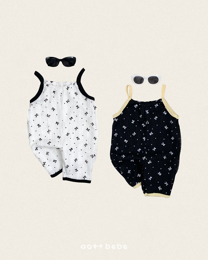 Oott Bebe - Korean Children Fashion - #childofig - Ribbon Lace Overall