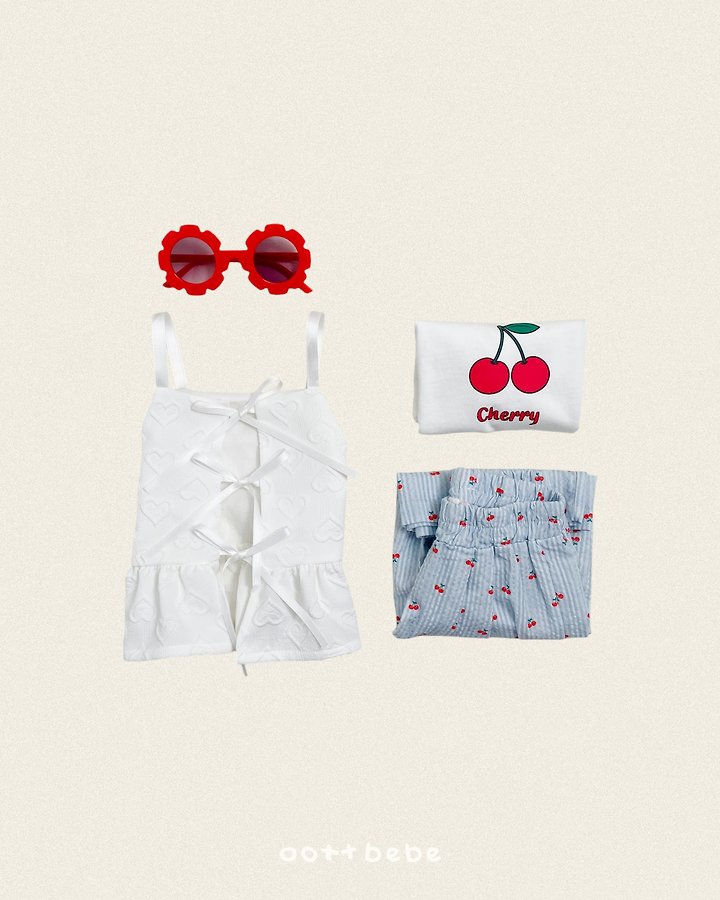 Oott Bebe - Korean Children Fashion - #discoveringself - Heart Bustier - 7