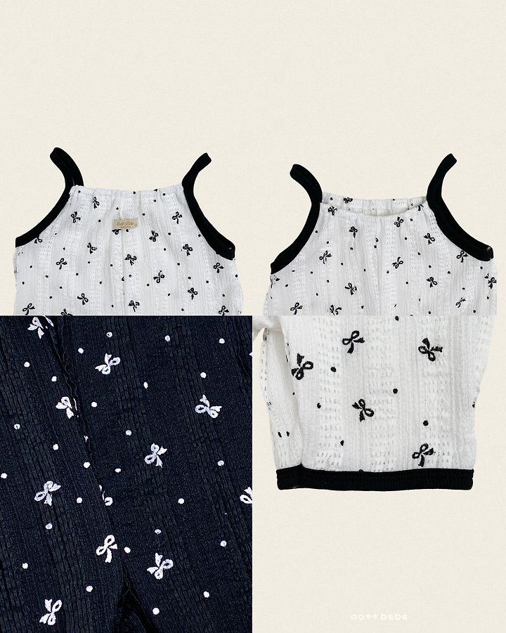 Oott Bebe - Korean Children Fashion - #kidzfashiontrend - Ribbon Lace Overall - 9