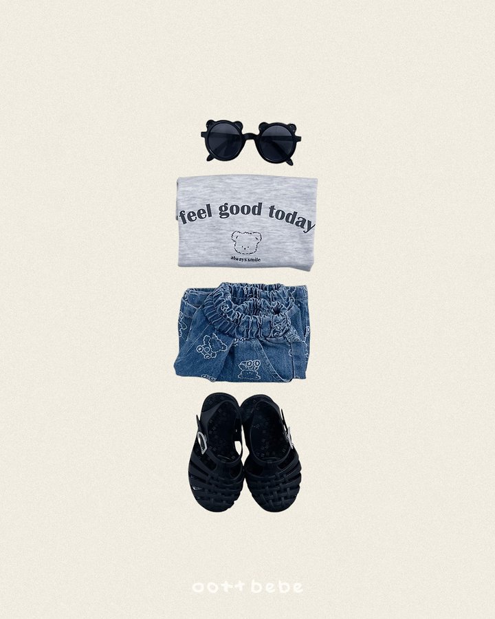 Oott Bebe - Korean Children Fashion - #littlefashionista - Otti Denim Pants - 10