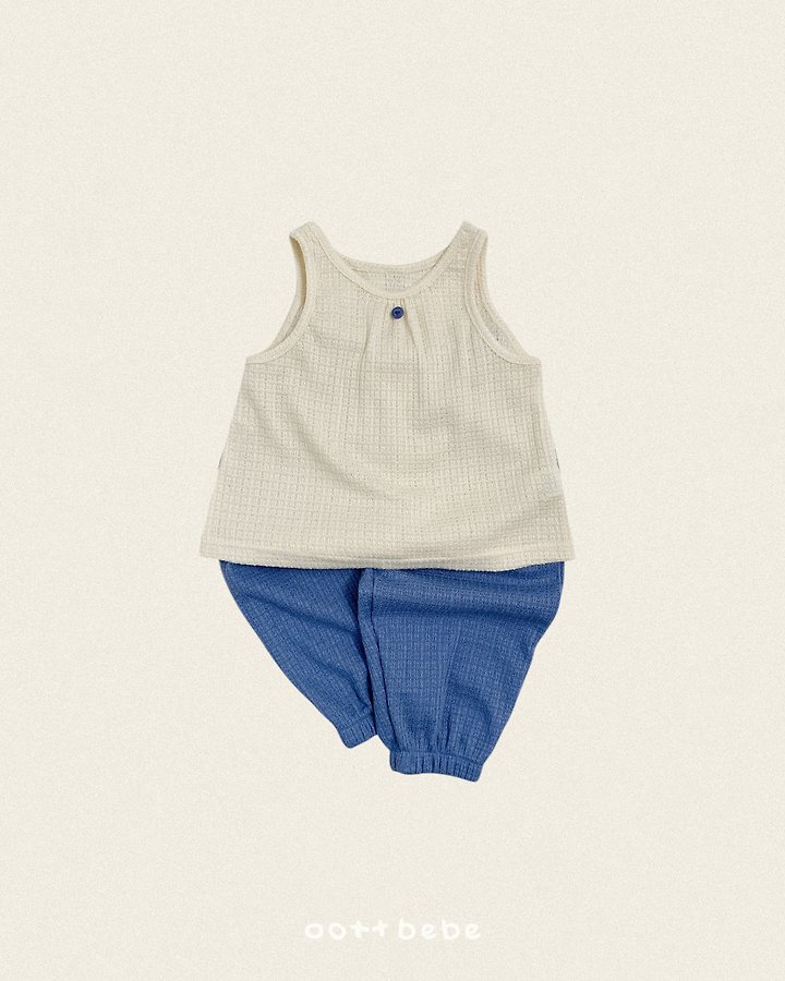 Oott Bebe - Korean Children Fashion - #prettylittlegirls - Aurora Summer Sleeveless Set - 3