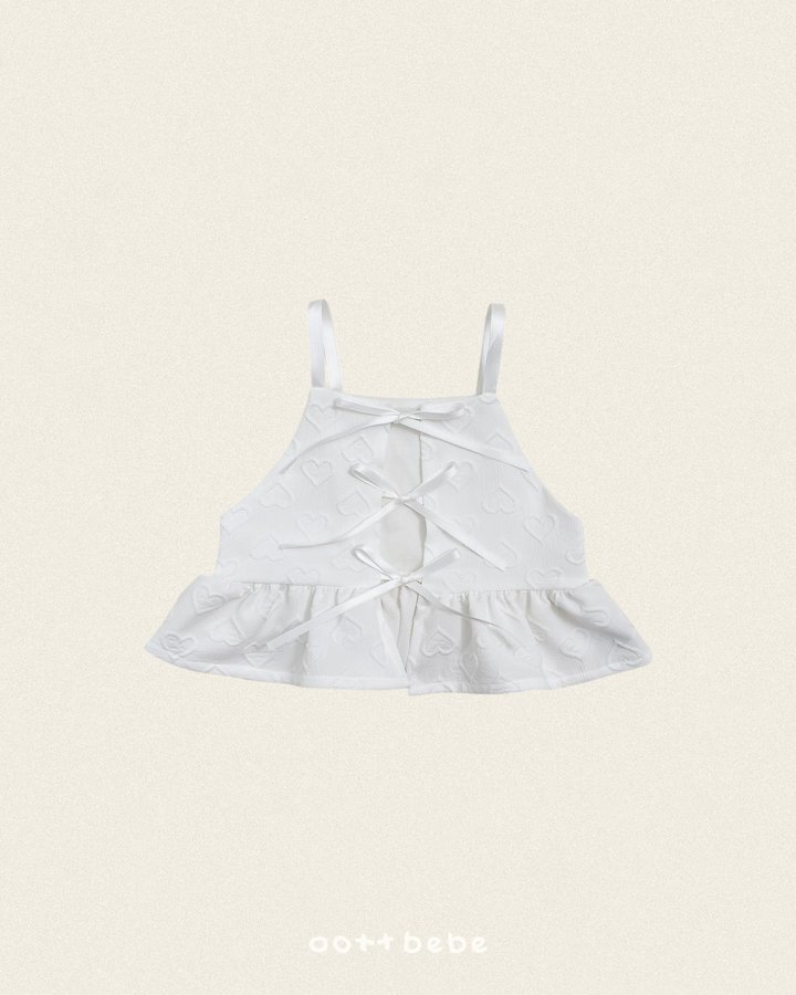 Oott Bebe - Korean Children Fashion - #prettylittlegirls - Heart Bustier - 2