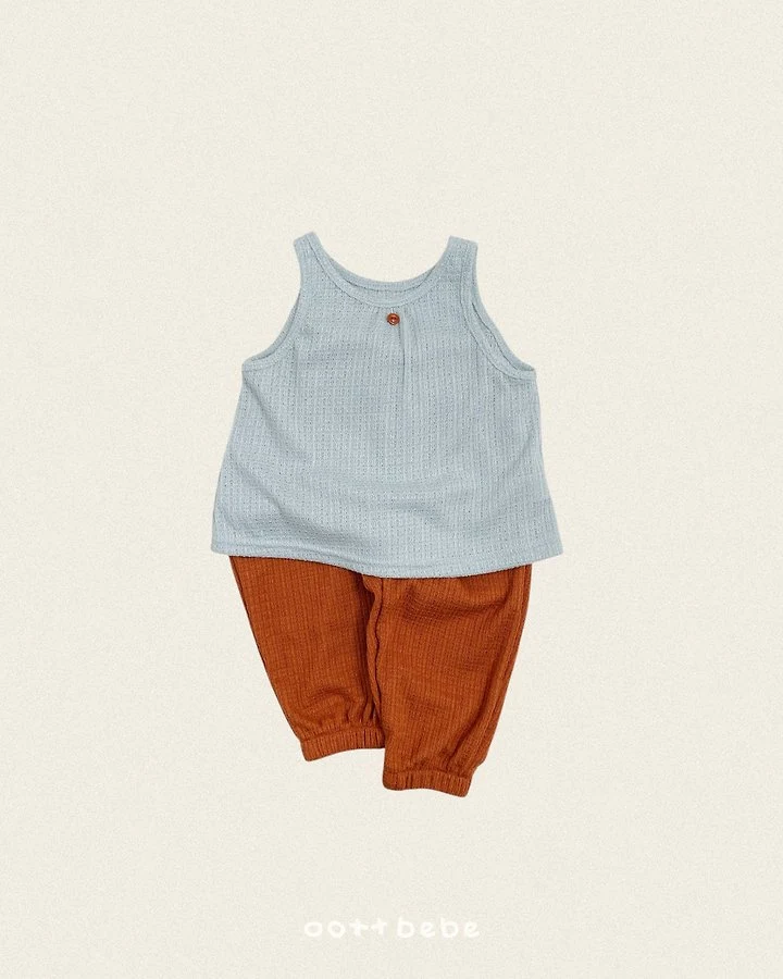 Oott Bebe - Korean Children Fashion - #prettylittlegirls - Aurora Summer Sleeveless Set - 4