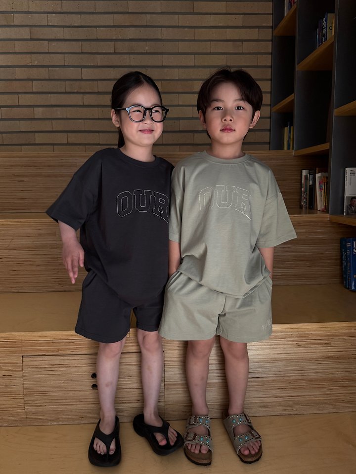 Our - Korean Children Fashion - #Kfashion4kids - Stitch Logo Set - 10