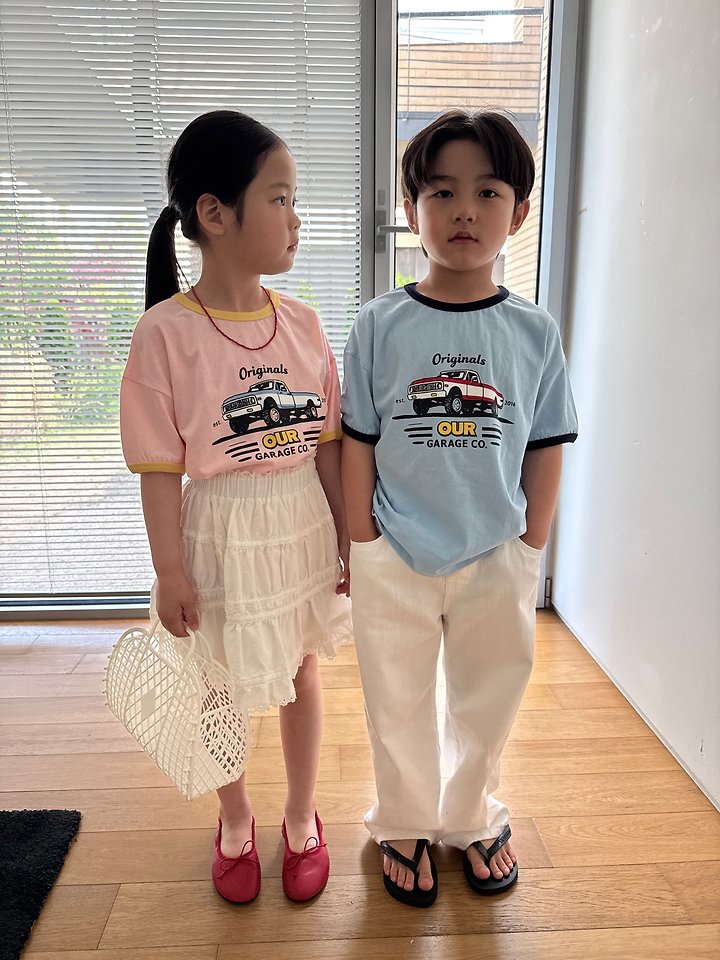 Our - Korean Children Fashion - #Kfashion4kids - Truck Rappa Tee - 9