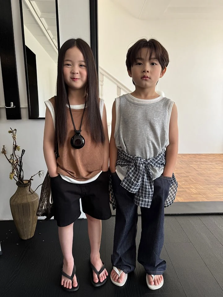 Our - Korean Children Fashion - #kidzfashiontrend - Layered Sleeveless - 4