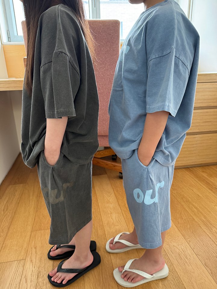 Our - Korean Children Fashion - #childofig - Ash Washed Set - 9