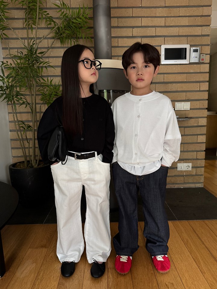 Our - Korean Children Fashion - #childofig - Plain Cardigan - 9